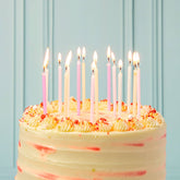 Rainbow Pastel Birthday Candles